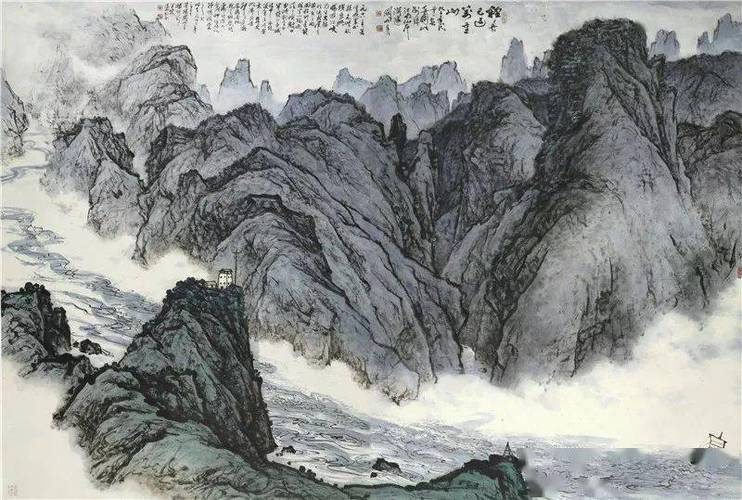 云上美术馆轻舟已过万重山看国画大师笔下的长江三峡美景