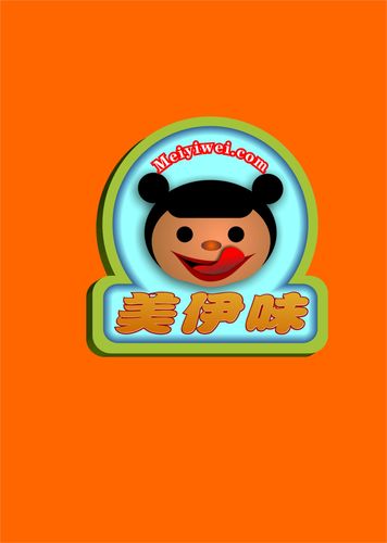 现金休闲食品专卖店"美伊味"logo设计