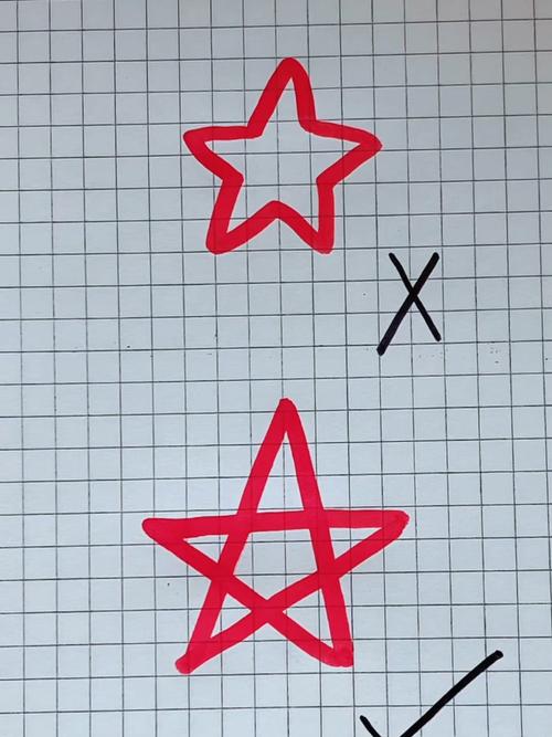 五角星简单画法