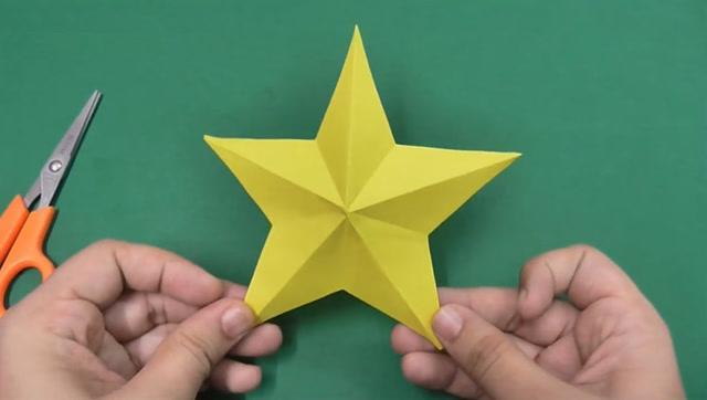 个五角星儿童折纸图解教程-折纸大全-51kb简单的折纸五角星搜索折五角