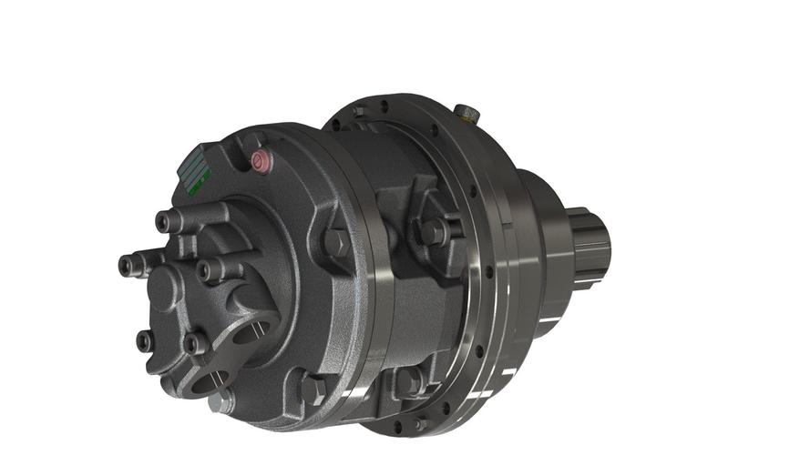 radial piston hydraulic motor / fixed-displacement gm1 r13