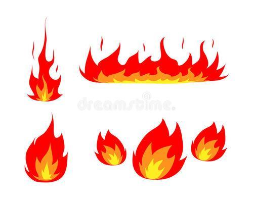 手账素材简笔画火怎么画好看又简单燃烧的火焰简笔画关于火苗简笔画