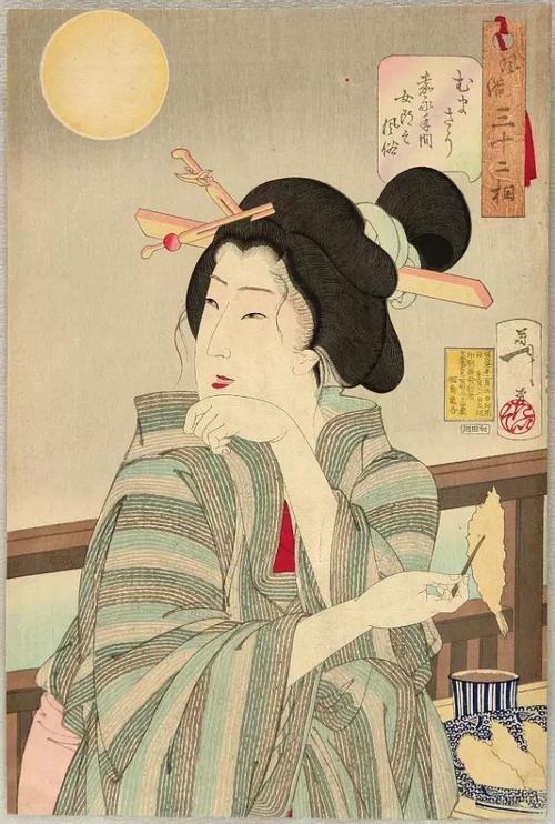 日本最后的浮世绘画师,记录了100个月下的故事