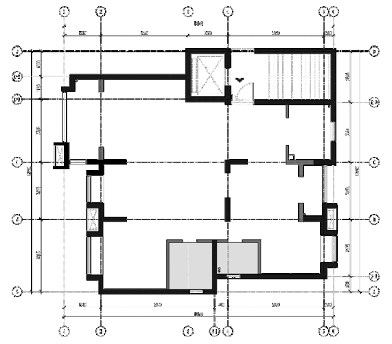 原始户型是三房的居住空间,空间承重墙固定锁死空间属性
