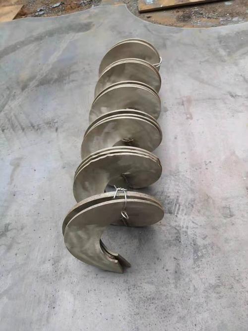 定制碳钢螺旋叶片耐磨不锈钢锰钢绞龙叶片输送螺旋杆螺旋蛟龙叶片