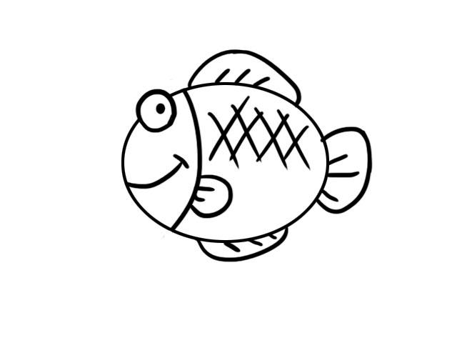 鱼简笔画