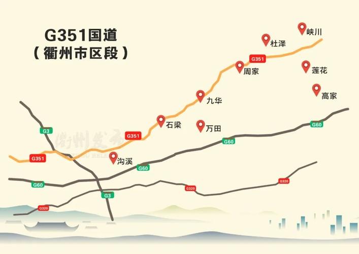 今天g351国道衢江段正式通车衢州环城北线来了