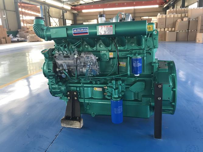 潍坊r6105azld柴油发动机 121kw 潍柴水冷六缸柴油发电机组专用