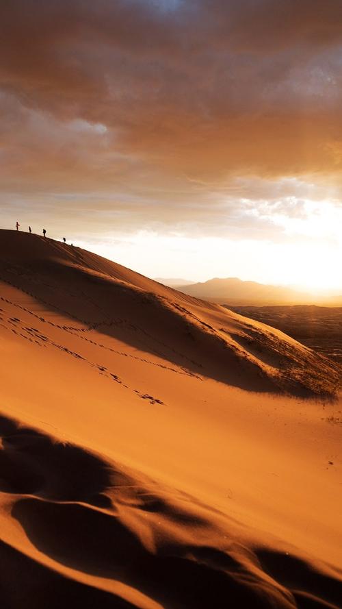沙漠风景手机壁纸2020高清图片大全唯美好看的沙漠图片素材