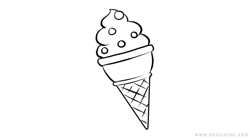 这是一篇解决冰淇淋简笔画怎么画的内容,让你画冰淇淋简笔画更简单,还