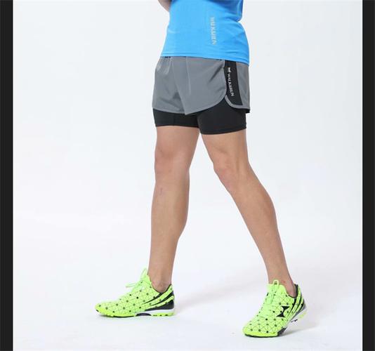 田径运动短裤男女防走光速干透气跑步休闲裤马拉松训练比赛健身裤