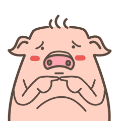 贱贱猪系列-微信表情包