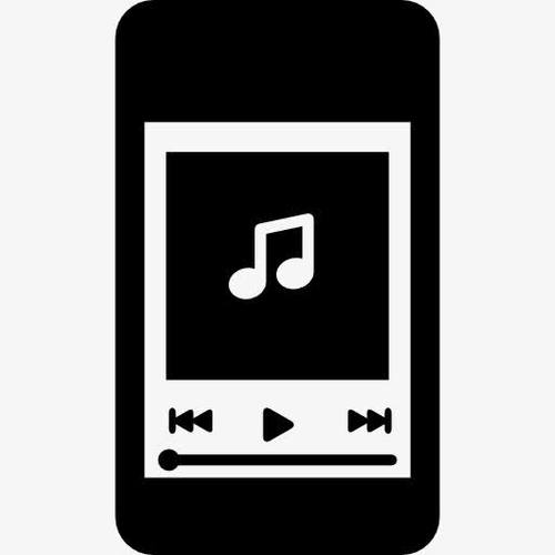 iphone的音乐播放器图标