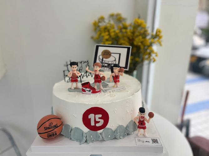 男孩生日蛋糕篮球蛋糕