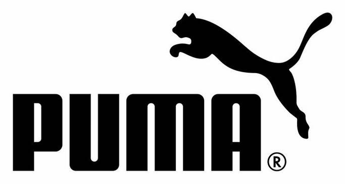 黑色德国运动品牌puma彪马标志图标logo透明背景png图片素材