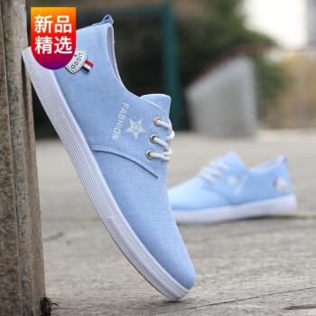 616蓝色 帆布鞋 43【图片 价格 品牌 报价】-京东
