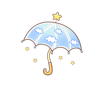 卡通雨伞免抠元素图片-元素素材3631625-万素网