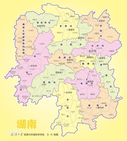 湖南省发展比较好的五个城市!