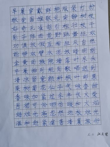 宦庄小学——"规范写字,写漂亮字"写字比赛活动