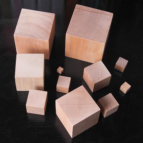 益智方块大号积木正方形教具正方体小立
