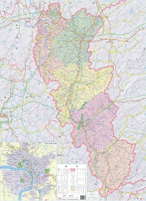 湖南 株洲 >> 株洲市地图(高清版)  分国地图 | 分省地图 | 政区地图