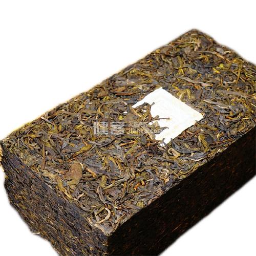 吉顺号 云南普洱茶生茶砖(厚道茶砖 1.5kg)