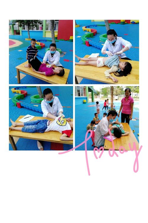 "关爱儿童,护航成长"----白沙黎族自治县第二幼儿园2019年幼儿体检