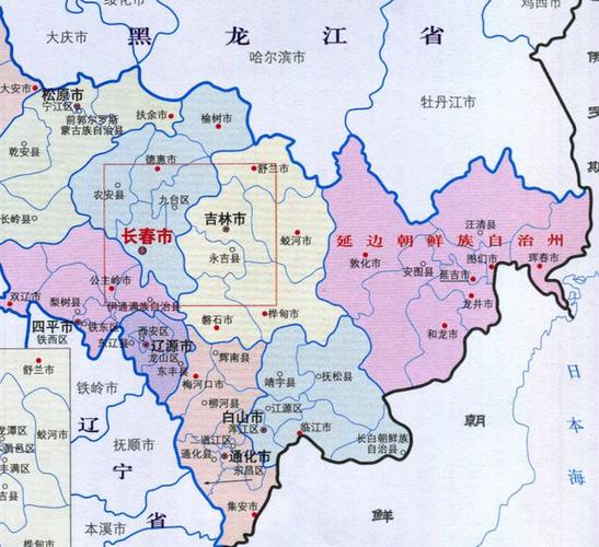 吉林省的区划调整8个地级市之一吉林市为何有9个区县