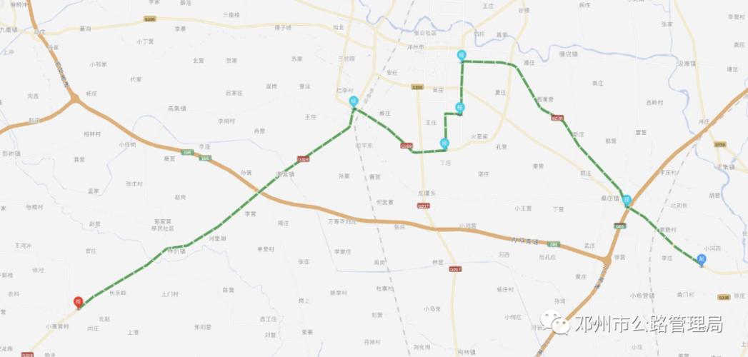 邓州g328线顺利完成交通运输部路况检测工作