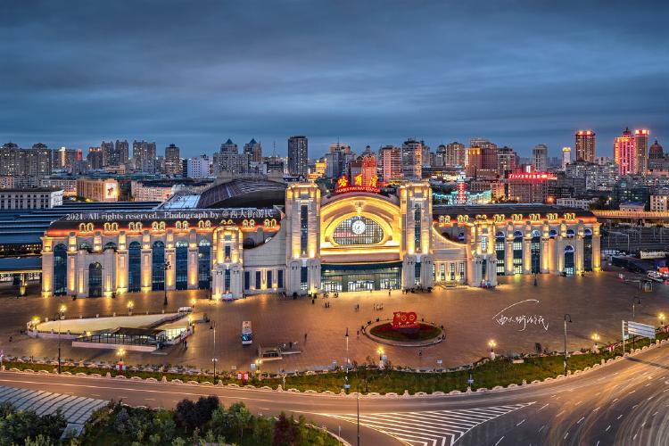 黑龙江哈尔滨火车站哈站