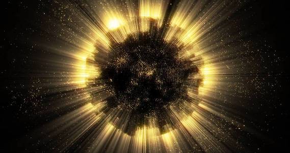 金光球与闪光闪光爆发和发光闪光辐射爆发.