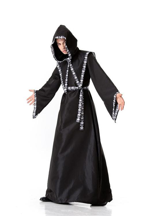 年会舞会化装巫婆巫师万圣节服装演出服