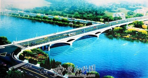 凤凰大桥设计效果图目前,凤凰大桥桥梁下部结构已全部完成,桥上部结构