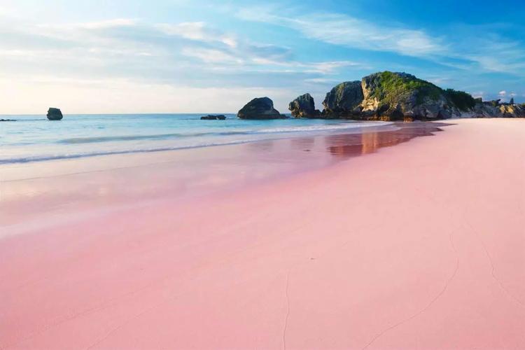 情侣最佳打卡地,世界唯一的粉色沙滩,比巴厘岛还要梦幻