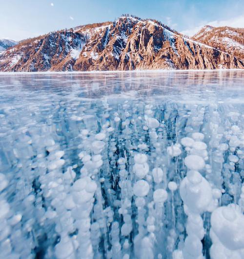 冰冻的贝加尔湖 | 摄影师kristina makeeva