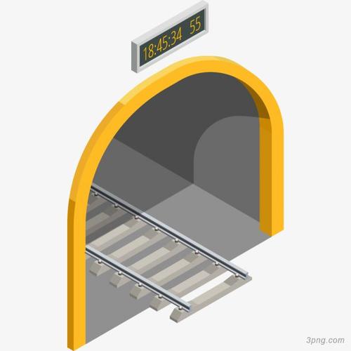 卡通隧道png素材透明免抠图片-装饰效果-三元素3png.com