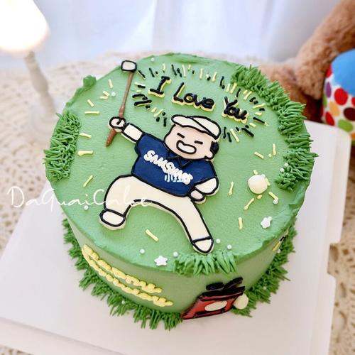 北京蛋糕高尔夫男士蛋糕