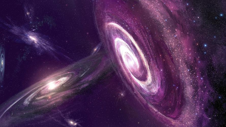 首页 数字宇宙 空间,宇宙,恒星,星系,星云,紫 壁纸 当前尺寸:2560x