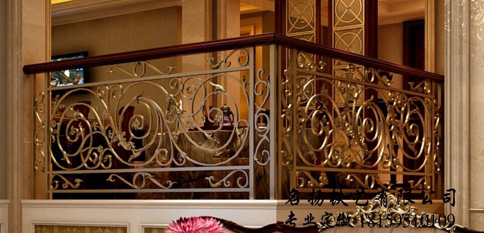 地中海铁艺阳台护栏围栏飘窗栏杆扶手装饰欧式室内田园窗户室内