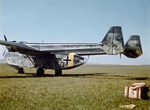 二战德国哥达go242滑翔运输机,曾安装发动机变身常规飞机