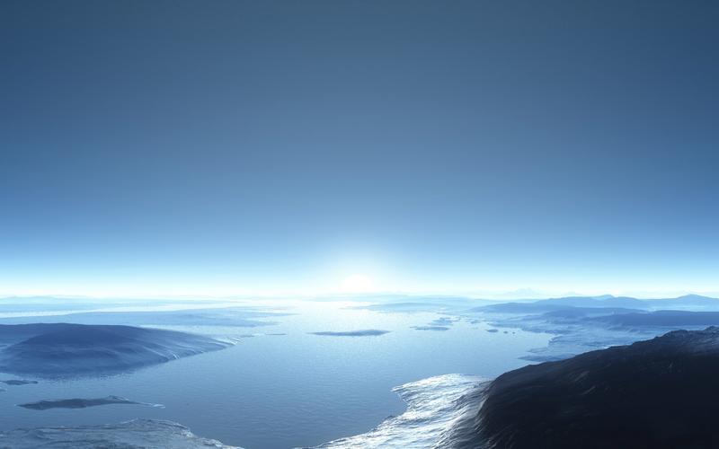 美丽的南极洲风景高清电脑桌面主题壁纸(3)