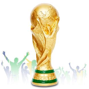 2018俄罗斯世界杯足球冠军奖杯大力神杯1比1模型 球迷摆件纪念品