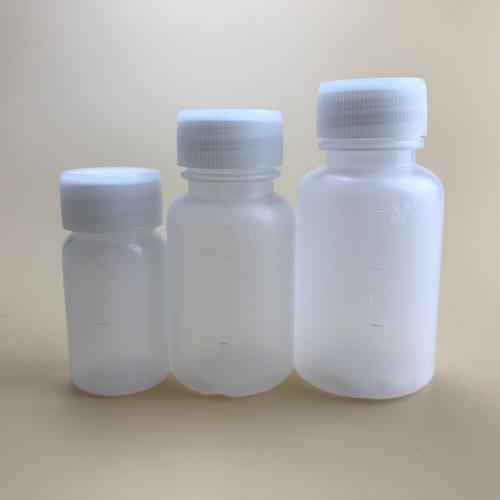 半透明水剂瓶医用带盖小瓶子塑料药瓶带刻度液体药水瓶分装瓶密封