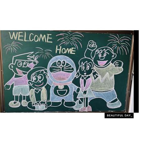 欢迎宝宝入园的黑板报黑板报图片大全