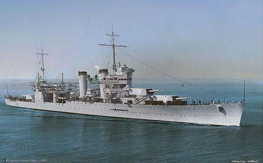 美国巡洋舰的直系祖先新奥尔良级重巡洋舰
