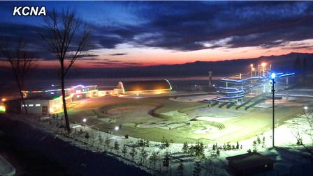 朝鲜咸兴戏水场正式竣工 占地数万平方米(图)