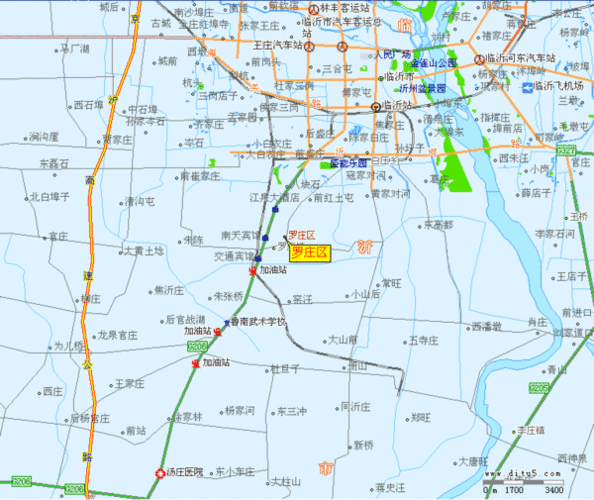 谁能帮我从网上下载个jpg地图,要临沂市罗庄区的
