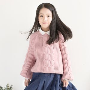 class=h>毛衣 /span>2017新款粉色针织毛衫女孩12-15岁女大童时尚洋气