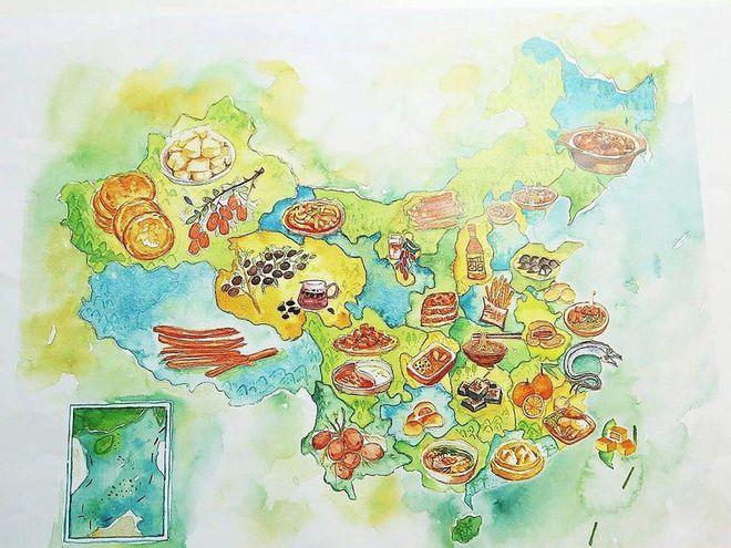300平巨幅中国美食地图将亮相长沙世界之窗"中国狂欢节"_网易订阅