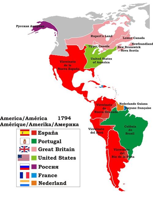 美洲和非洲殖民地的扩张